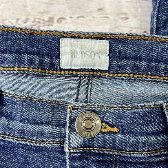 Hudson Nico Midrise Super Skinny Jeans - Picture 7 of 15